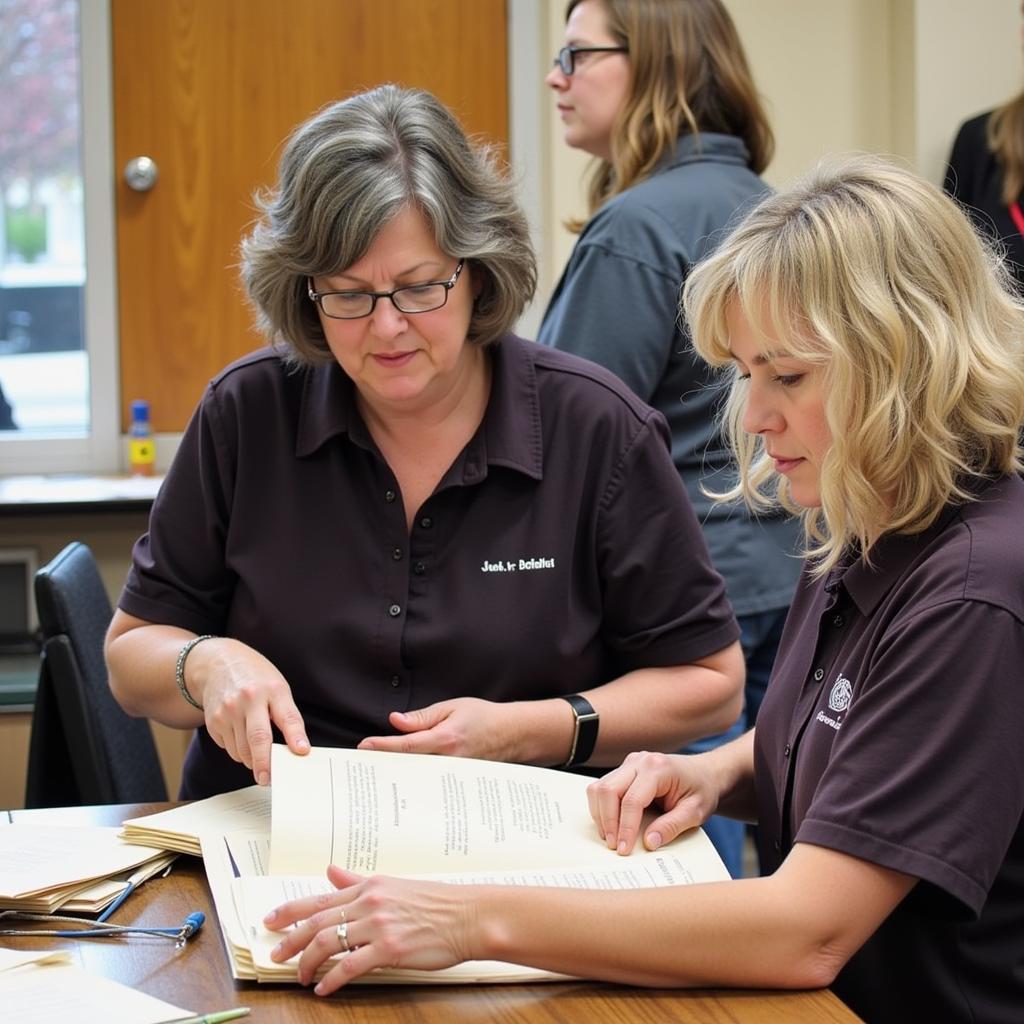 Buffalo County Historical Society Volunteers at Work