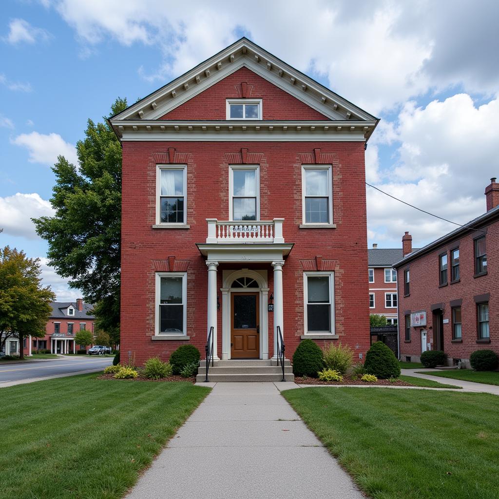 Historic building of the Burlington VT Humane Society