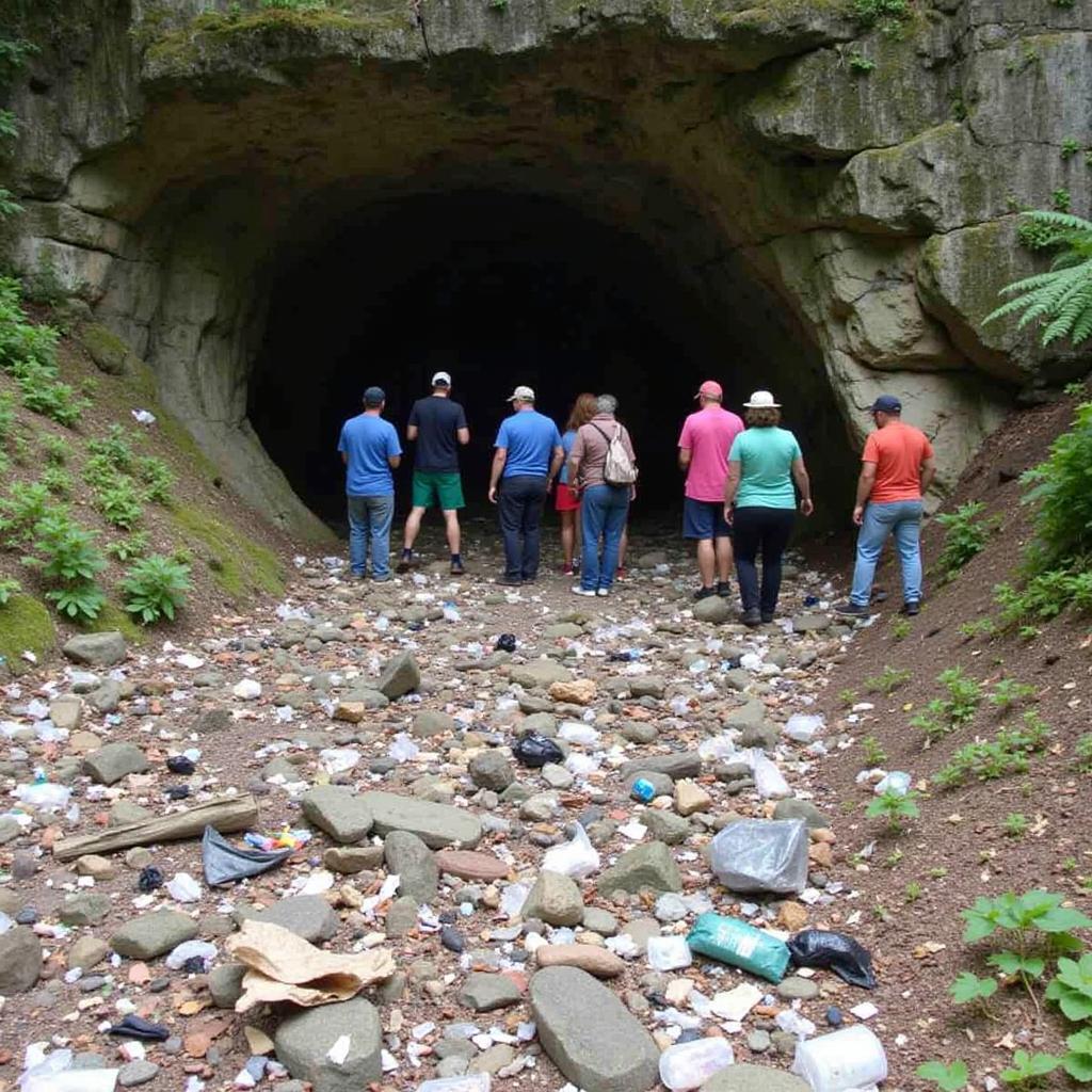 Butler Cave Conservation Society Cave Cleanup