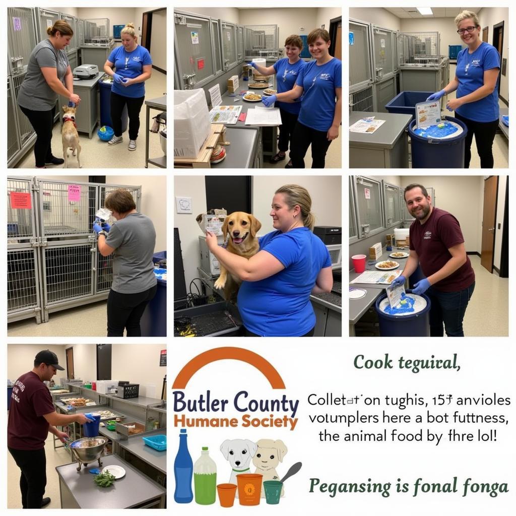 Volunteers at Butler County Humane Society