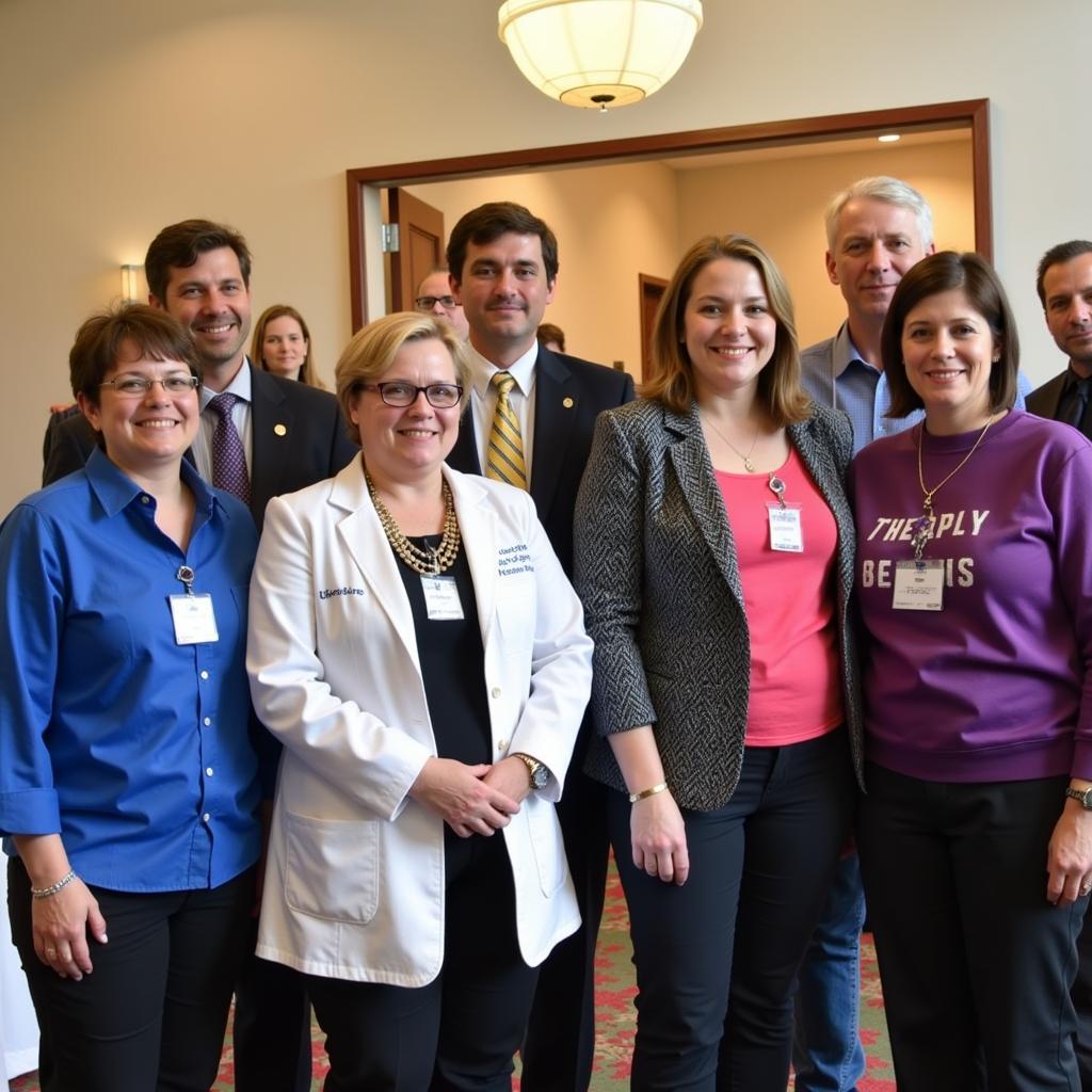 Photograph of a Canadian Headache Society advocacy event.