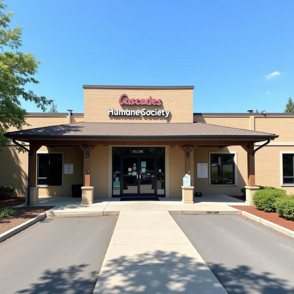 Cascades Humane Society Building Exterior