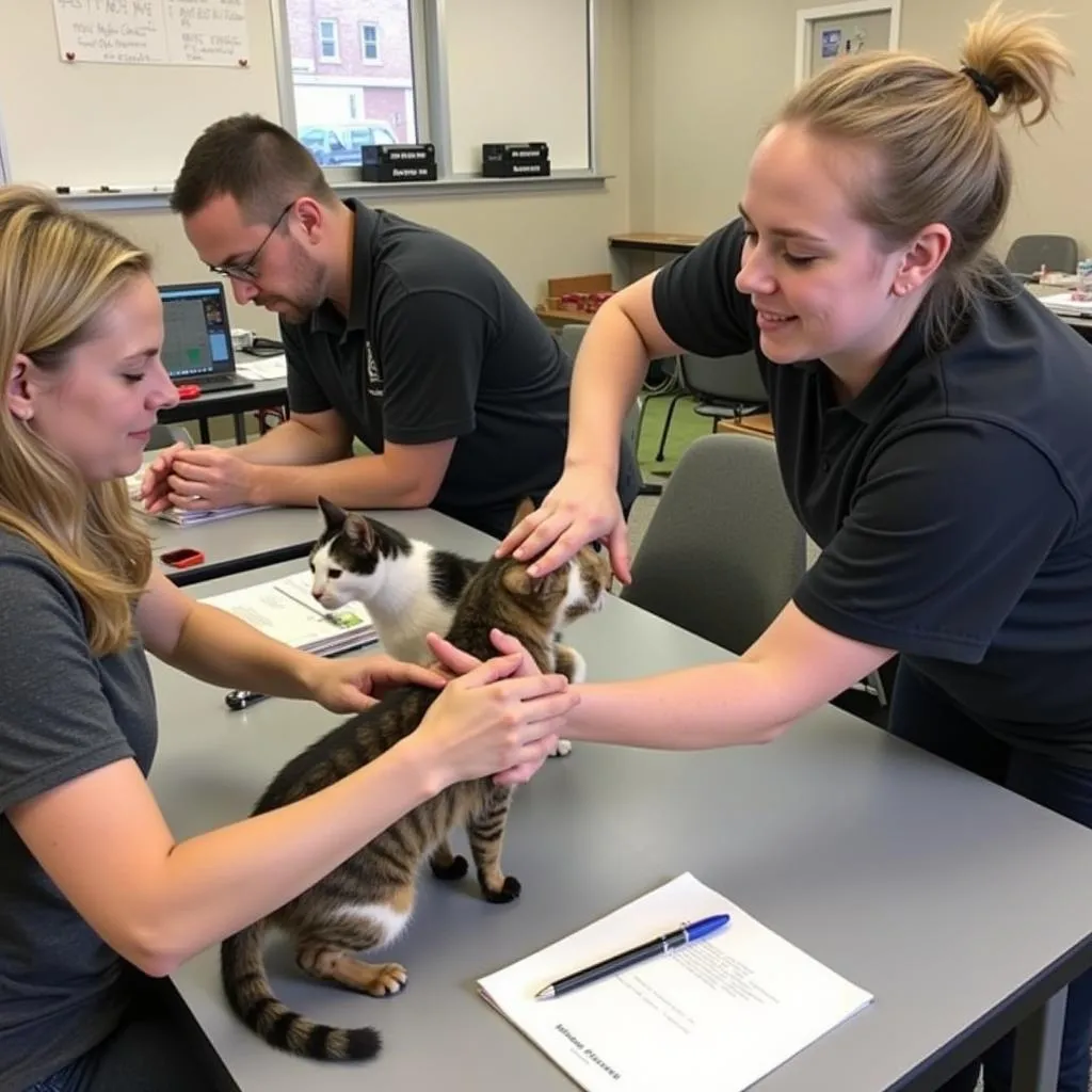 Cat Protection Society volunteer training