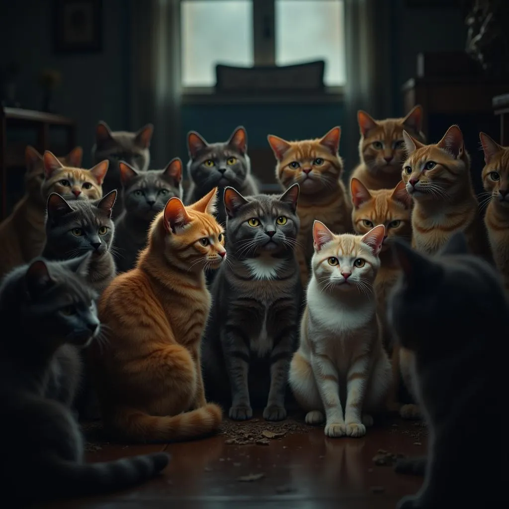 Cats Plotting World Domination