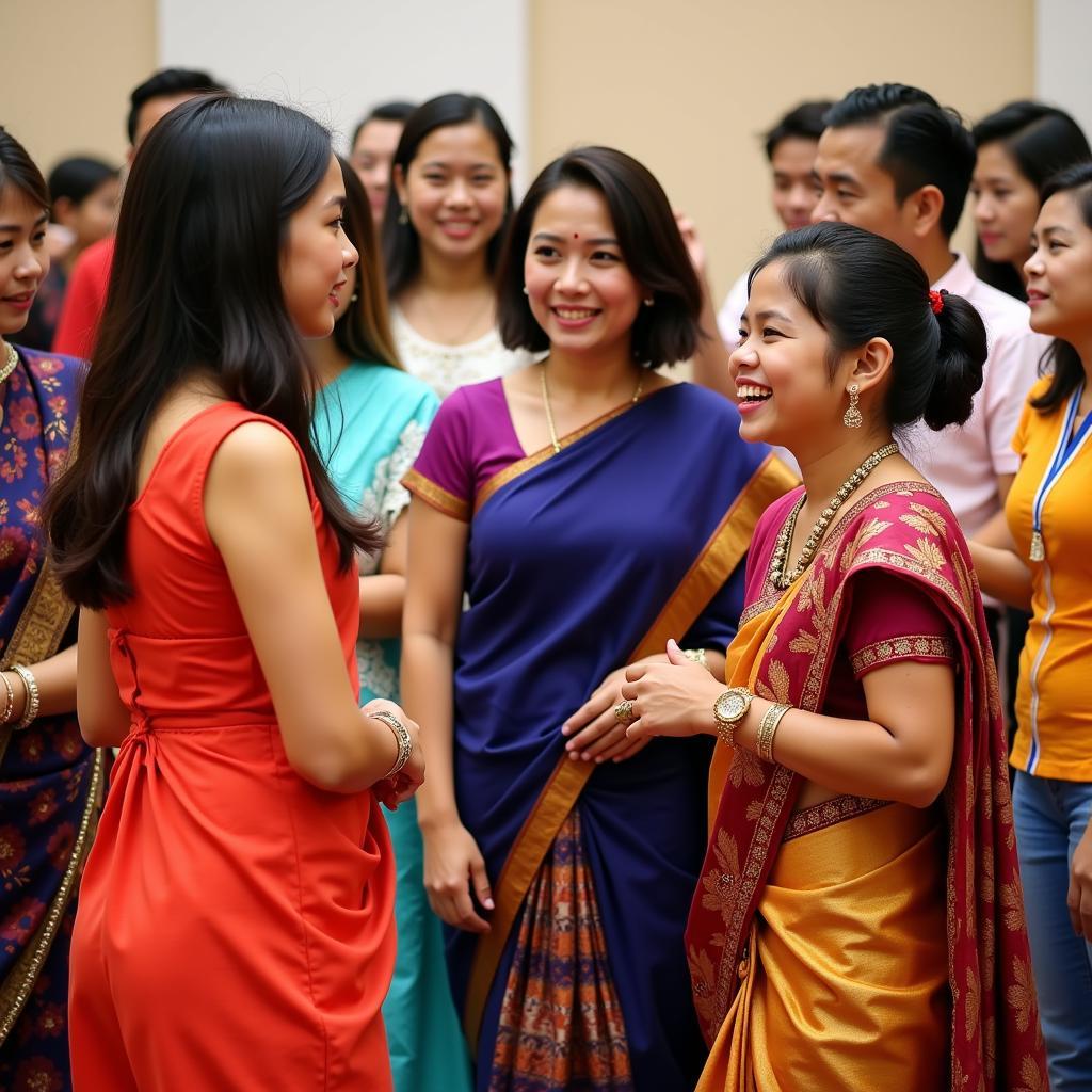 Cambodian community gathering at CBSC