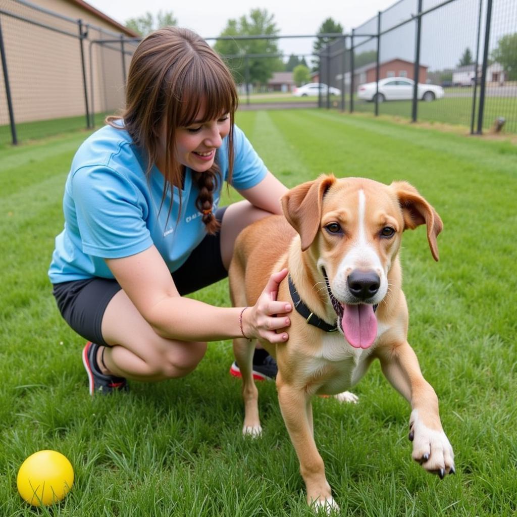 Volunteering at the CDA Humane Society