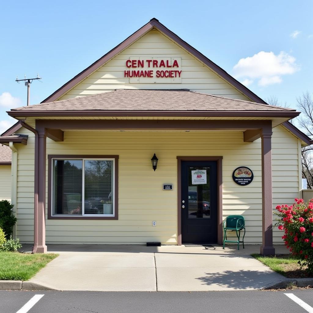 A welcoming image of the Centralia Humane Society facility