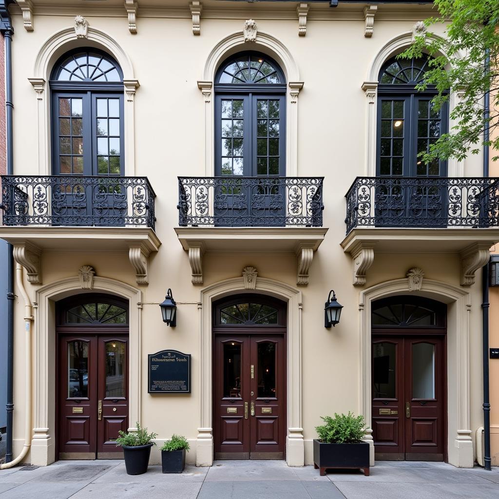 Charleston South Carolina Society Hall Exterior