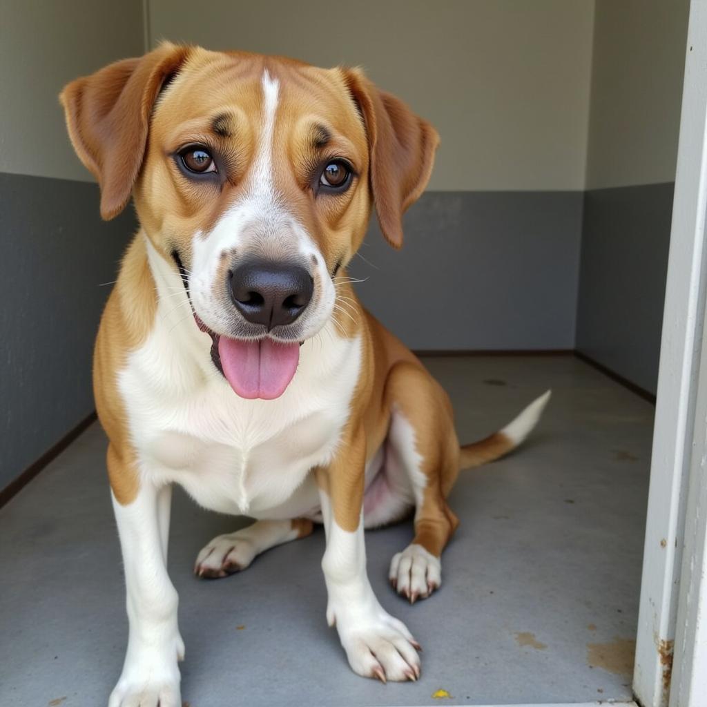 Dog awaiting adoption at Chattahoochee Humane Society