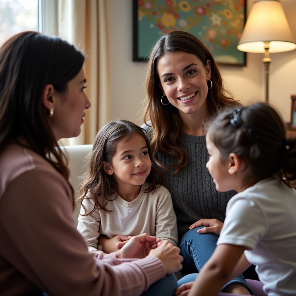 Family Receiving Support Services at the Children's Aid Society Bronx