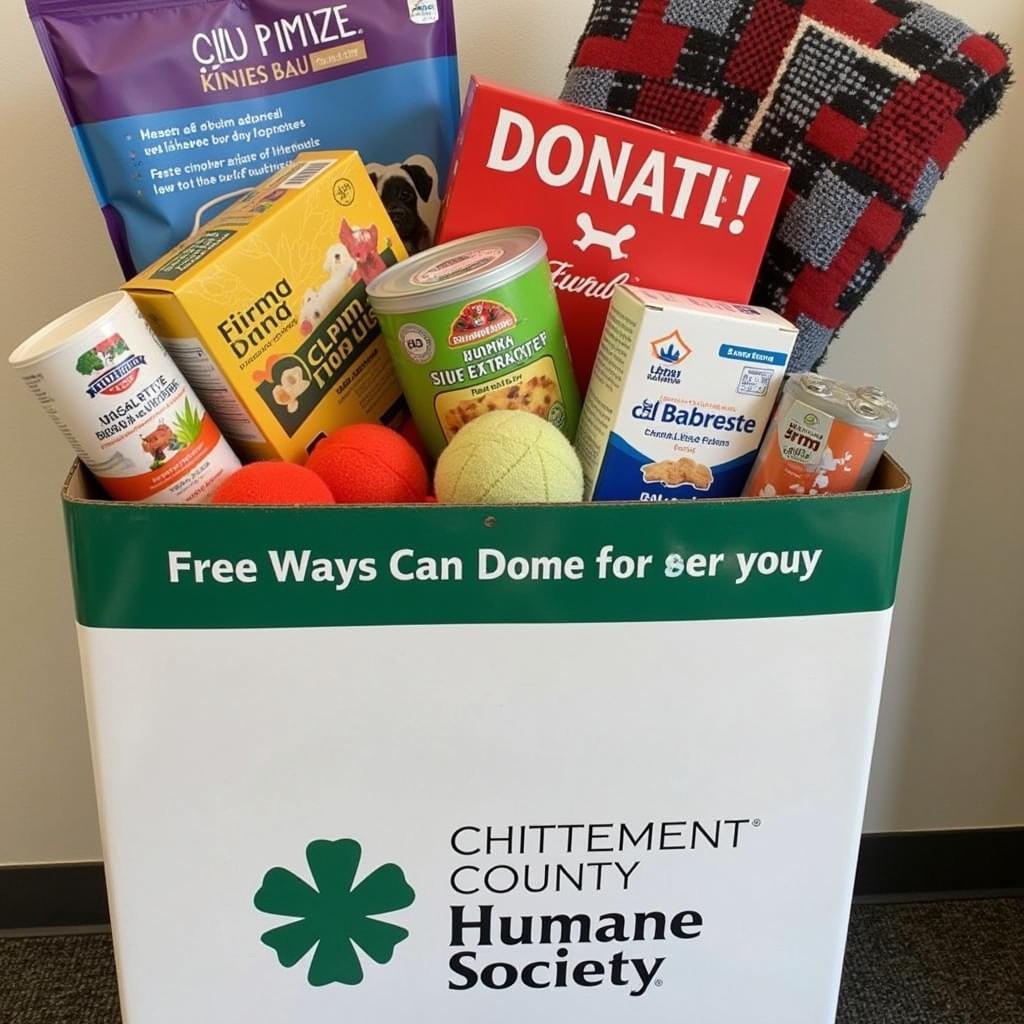 Donating to Chittenden County Humane Society