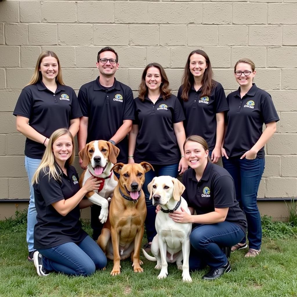 Central Illinois Humane Society volunteers