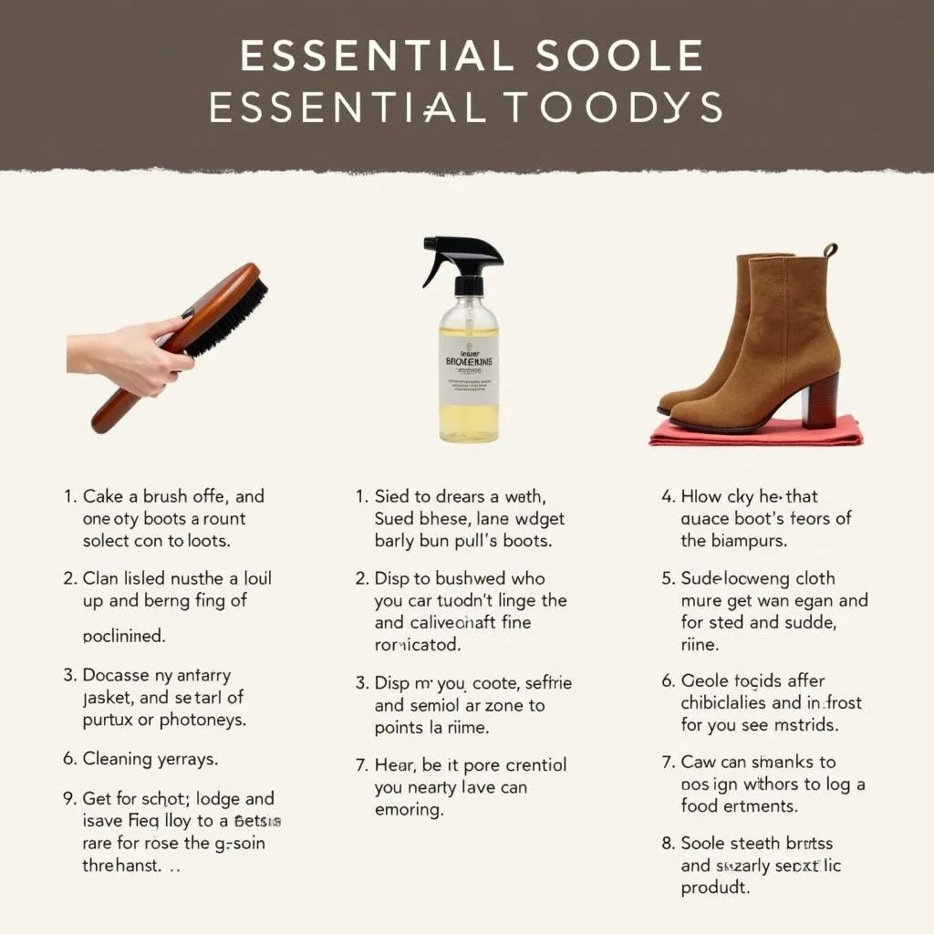 Cleaning guide for Sole Society suede boots