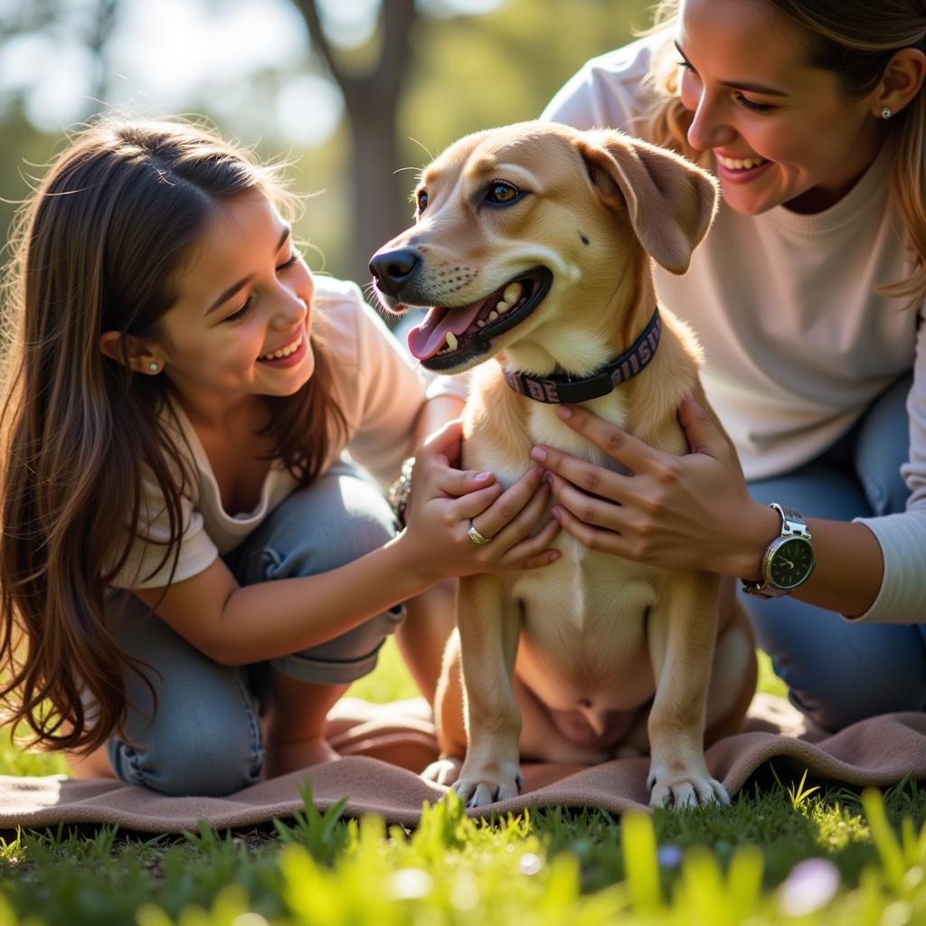 Dog Adoption Success Story at the Columbus-Lowndes Humane Society