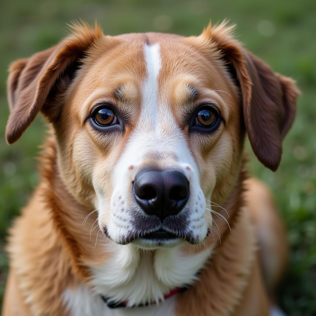 Senior Dog Portrait at Columbus-Lowndes Humane Society