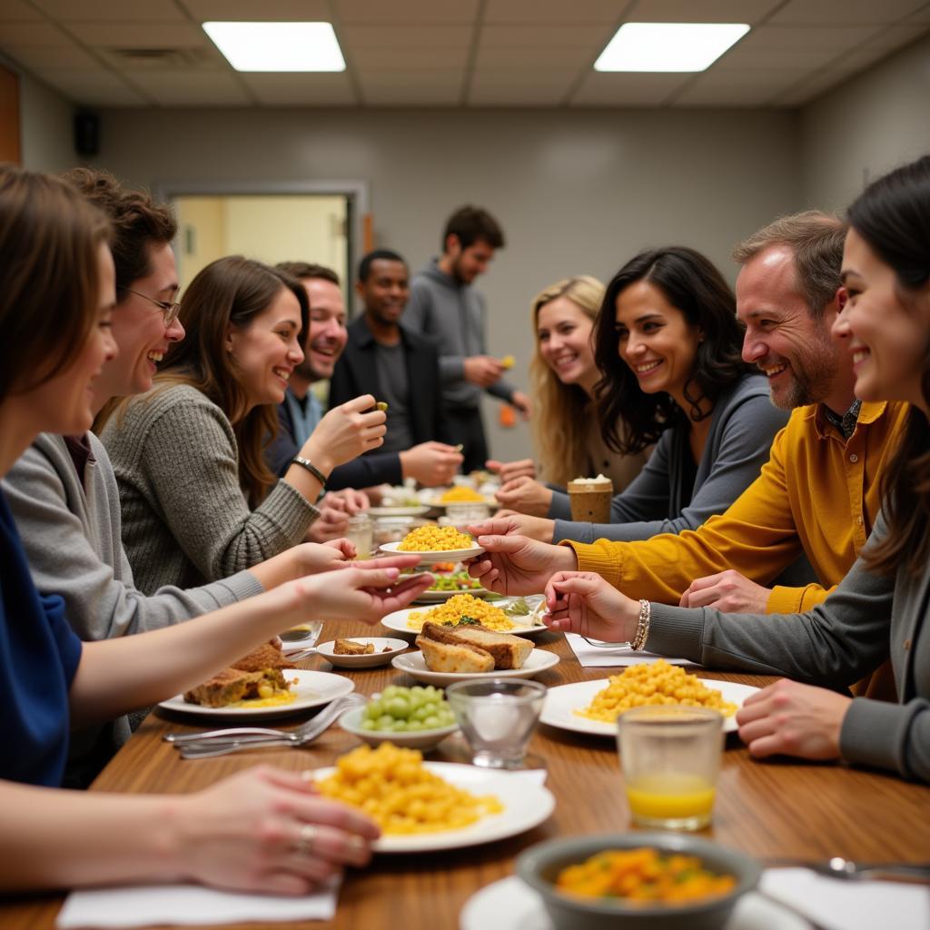 Community Potluck in West U