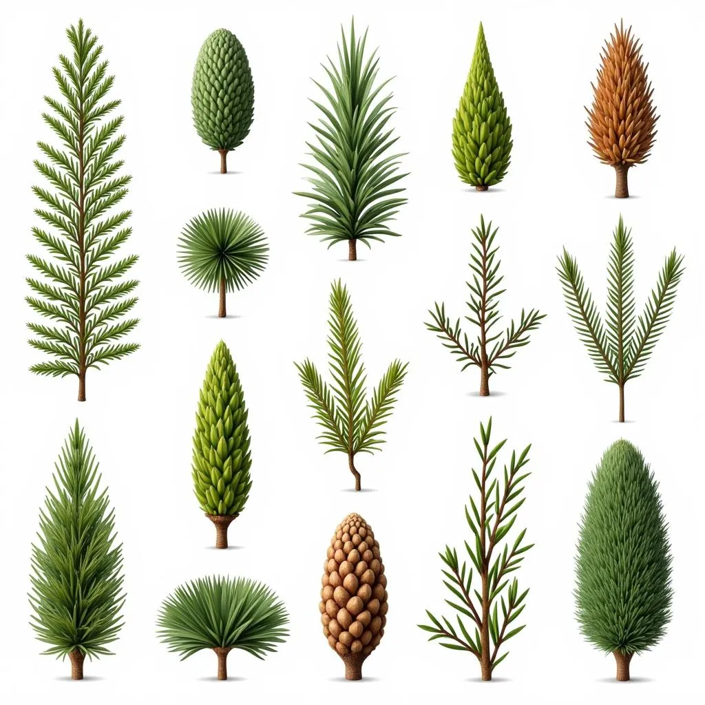 Diversity of Coniferous Trees