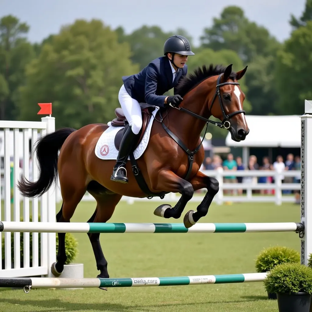 Connemara Pony Show Jumping