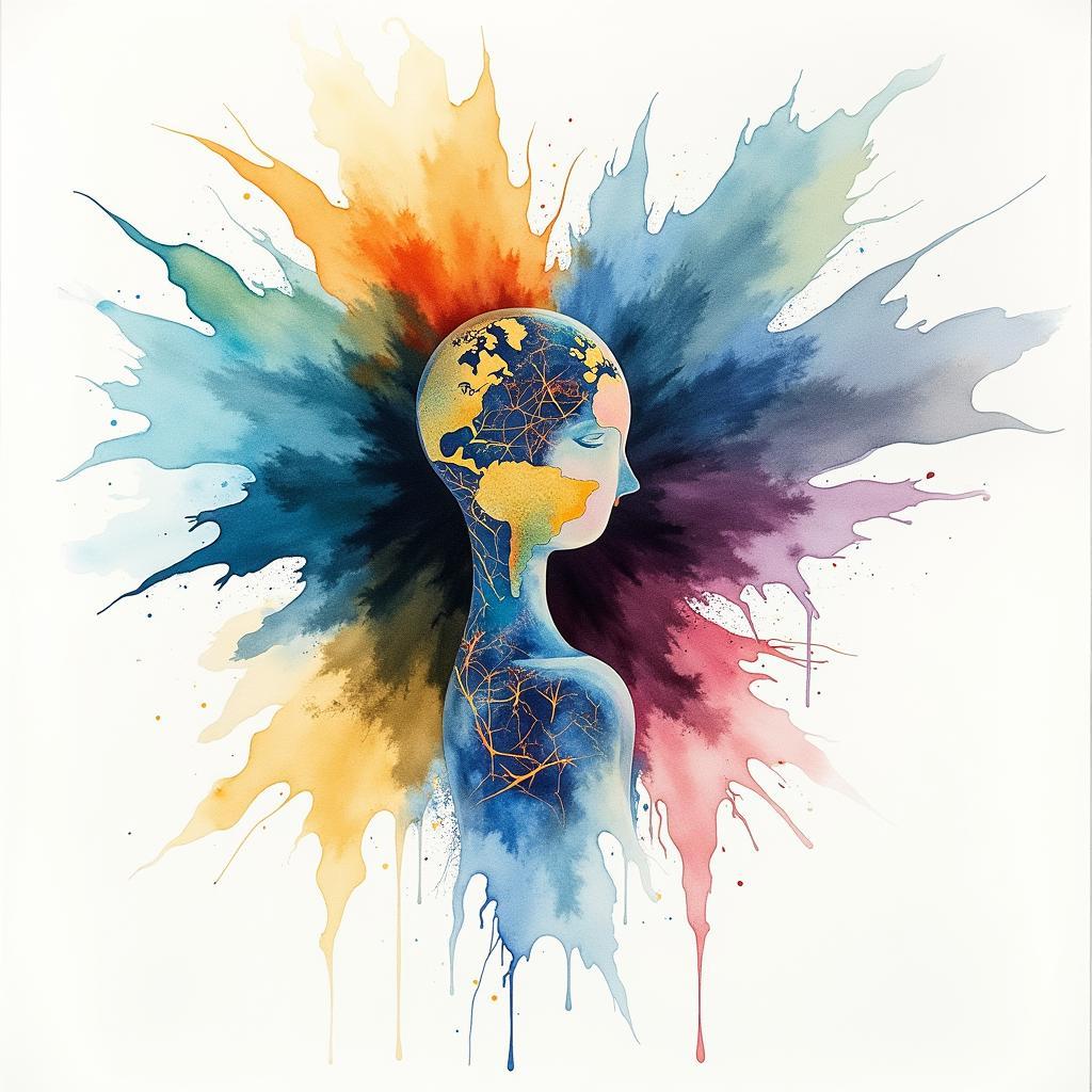 Contemporary Transparent Watercolor