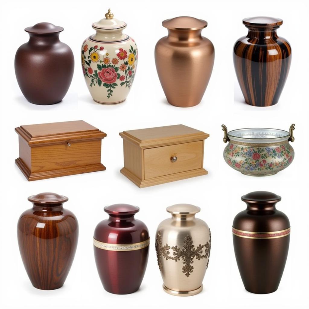 Various cremation urn options in New Mexico