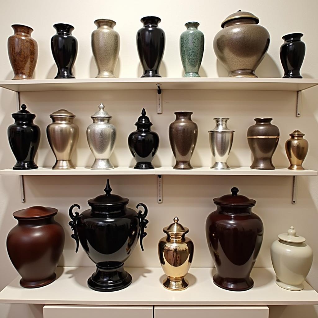 Variety of Cremation Urns