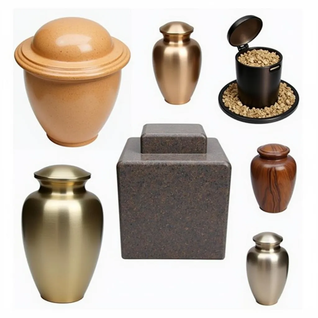 Display of cremation urns in Minnesota