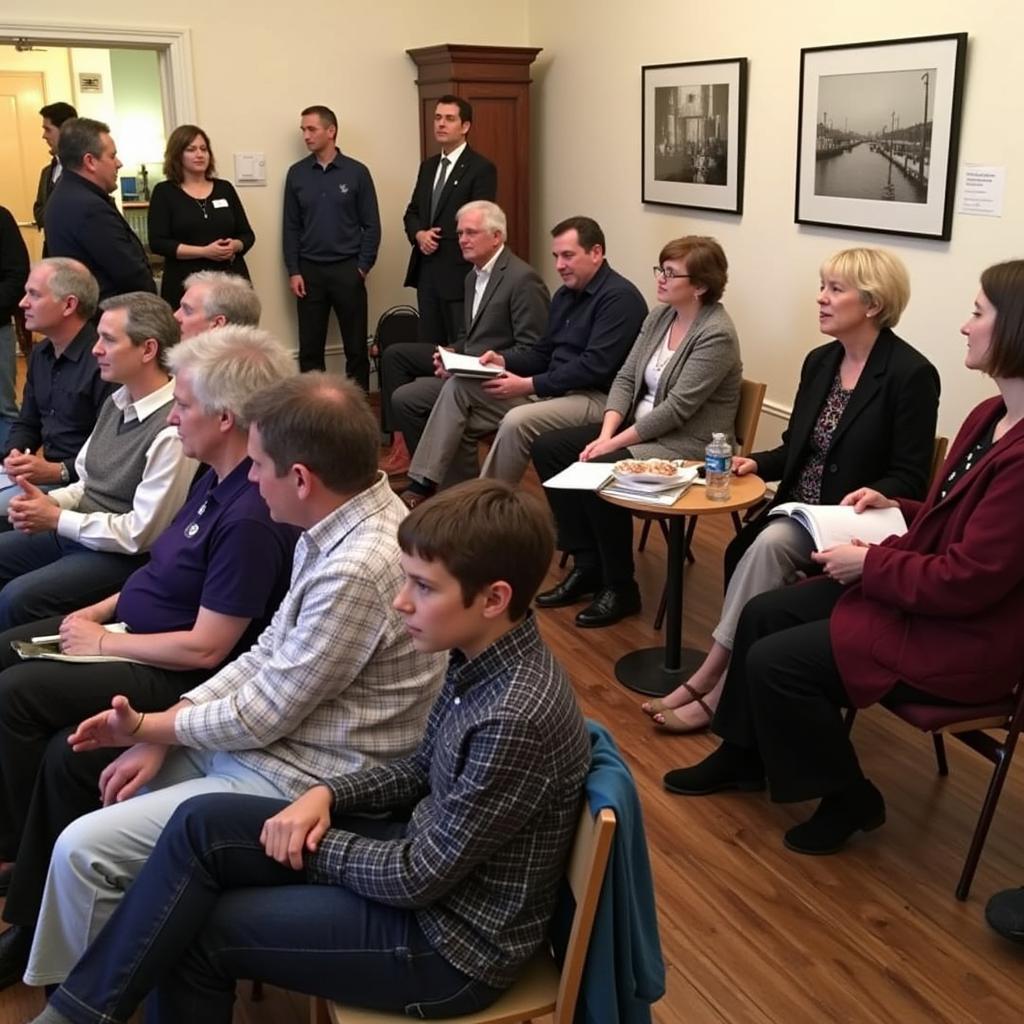 Community Gathering at the Danbury Historical Society