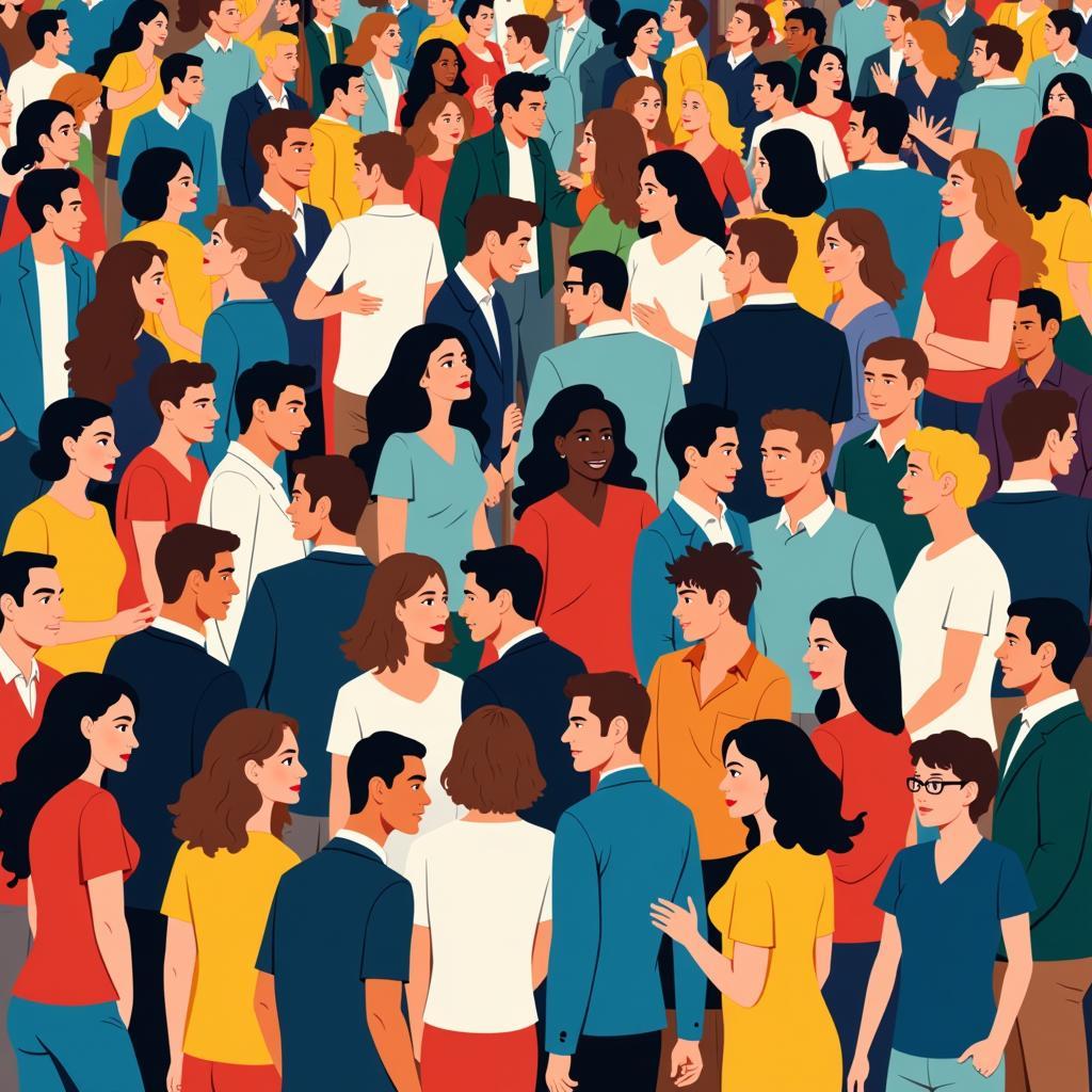 Defining Society: A Diverse Crowd