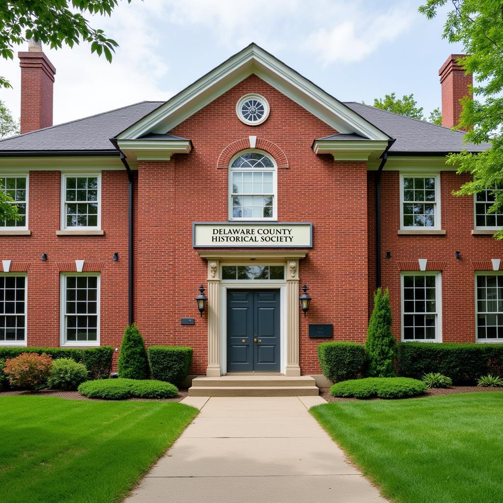 Historic Building of the Delaware County Historical Society