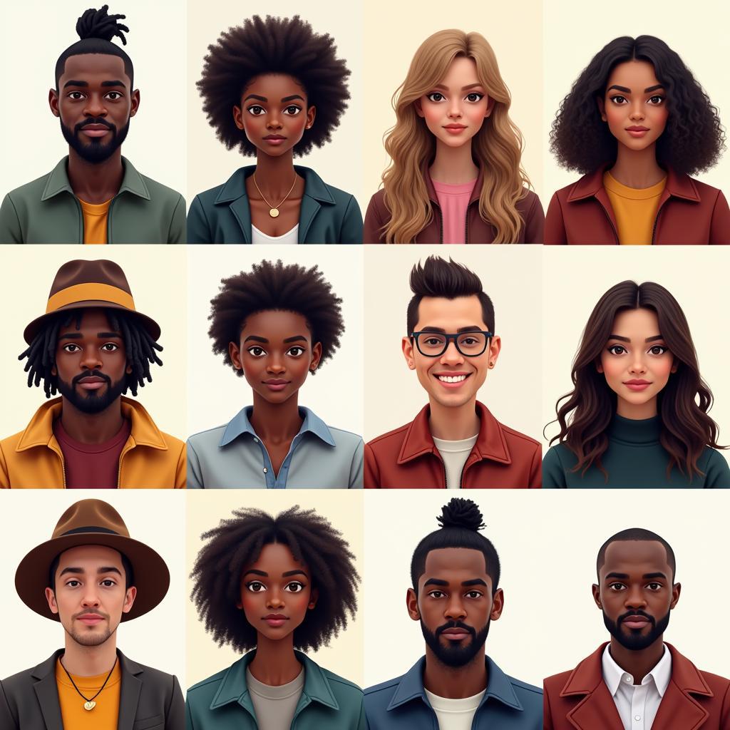 Digital Avatars Representing Online Identities and Communities