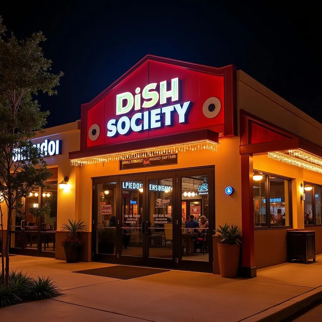 Dish Society Katy Restaurant Exterior