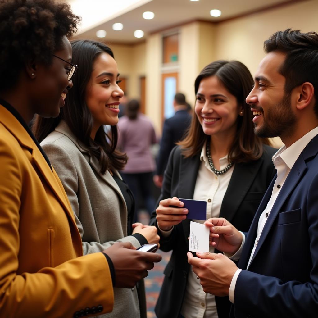 Diverse Civil Society Fellows Networking