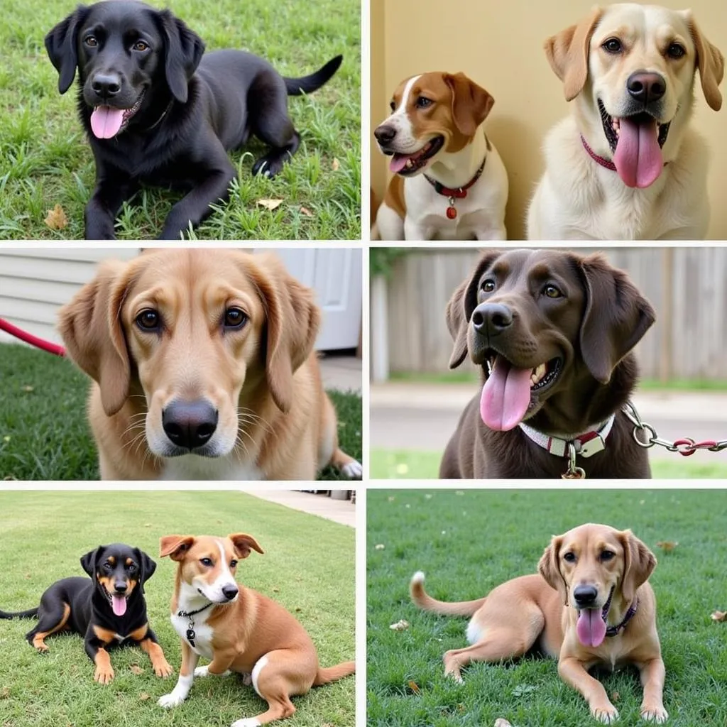 Dogs at the Humane Society of Greater Dayton Adoption Center