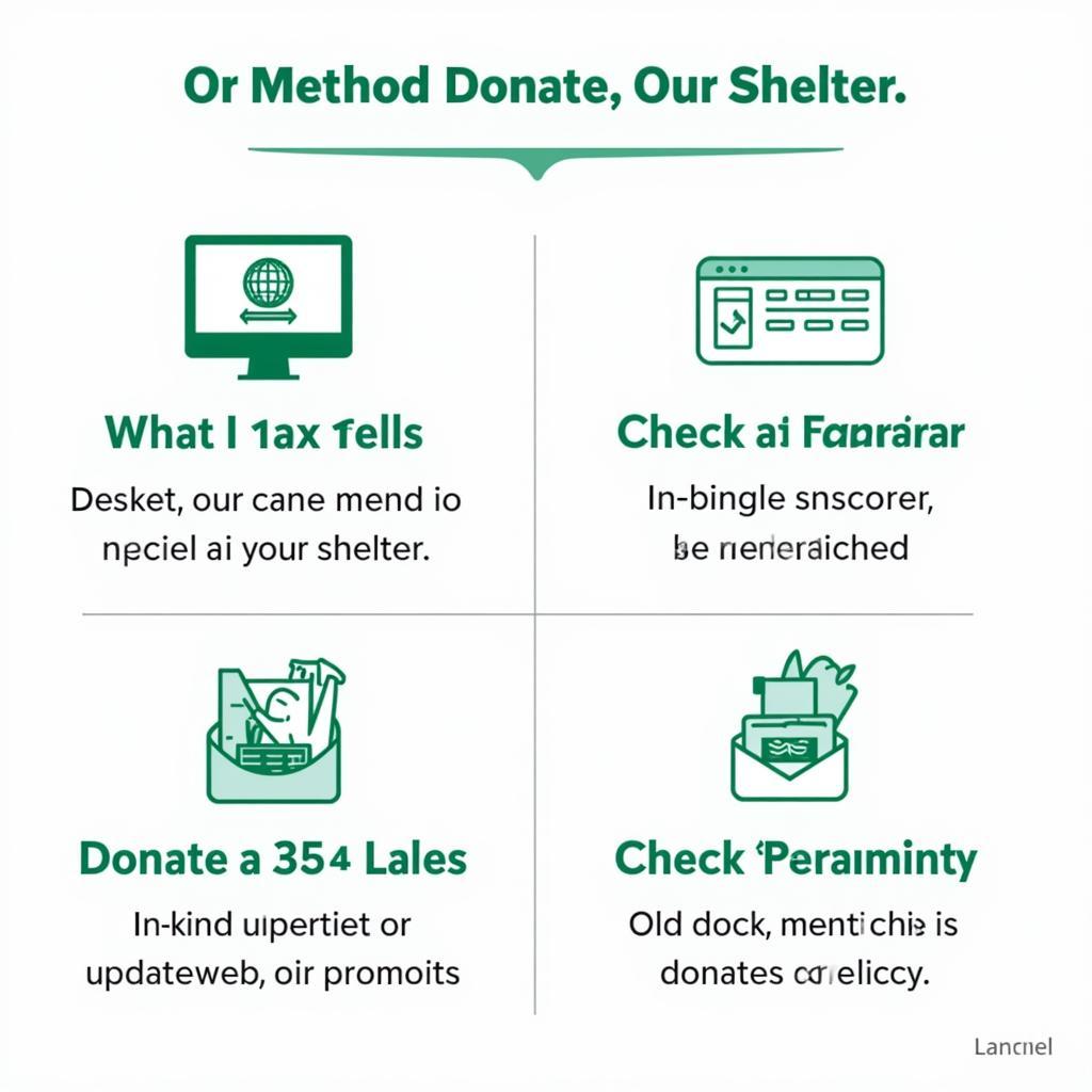 Various ways to donate to the Lakes Region Humane Society in Ossipee, NH