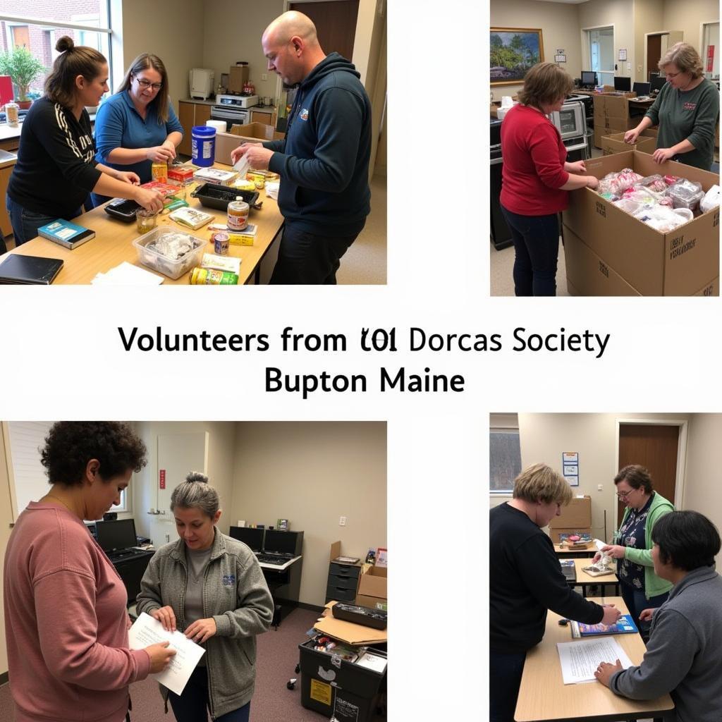 Dorcas Society Volunteers in Action