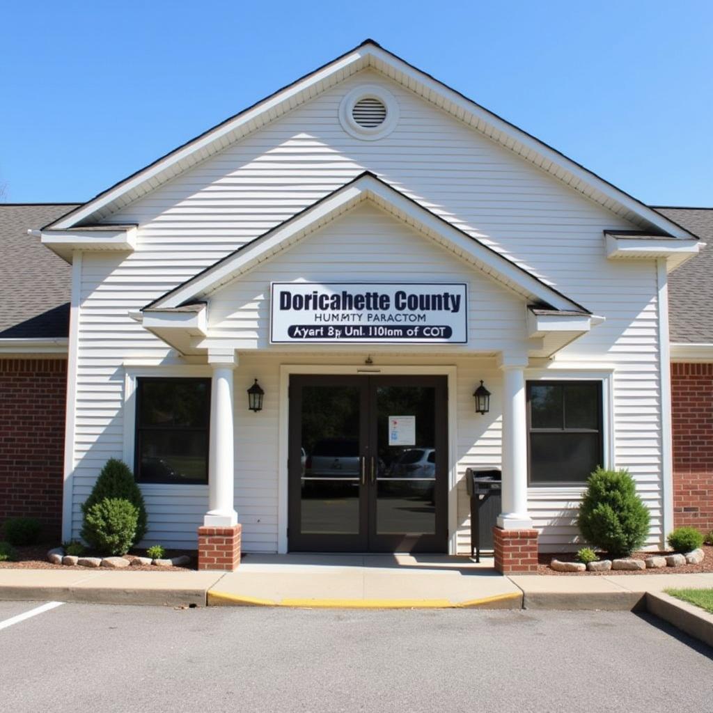 Dorchester County Humane Society building exterior