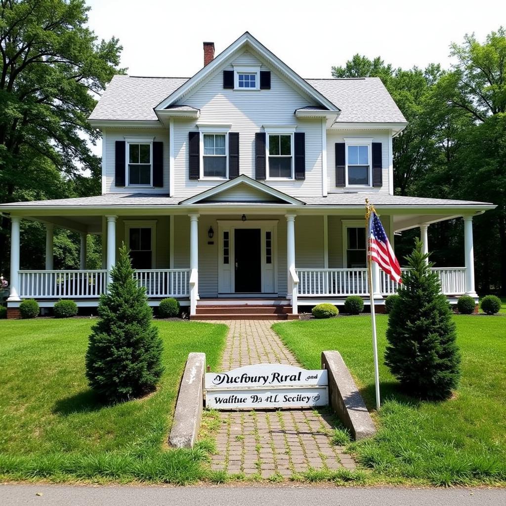 Historic building of the Duxbury Rural and Historical Society