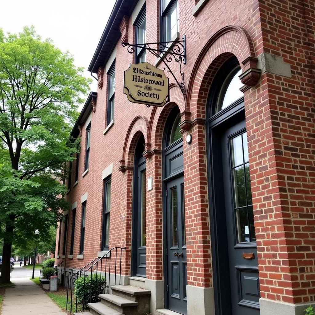 Historic building of the Elizabethtown Historical Society