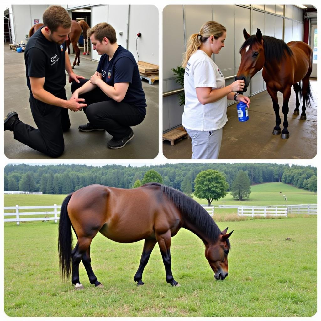 Equine rehabilitation at the Virginia Equine Welfare Society