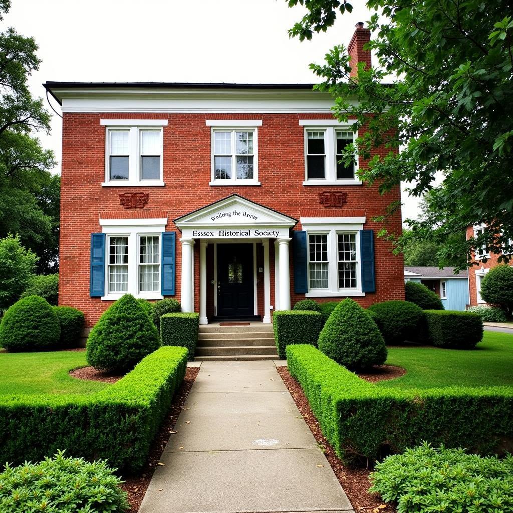 Historic Building Housing the Essex Historical Society