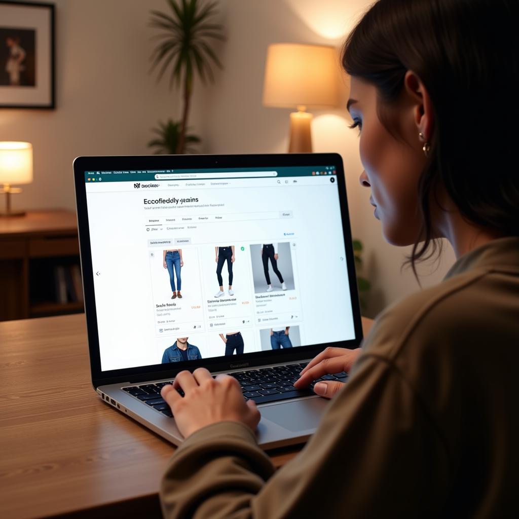 Searching for ethical fashion online