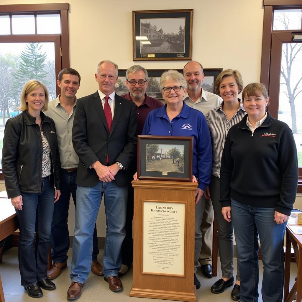 Evans City Historical Society Volunteers