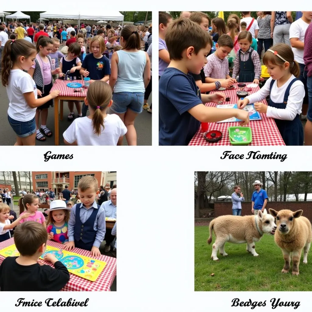 Children Enjoying Activities at the Germania Society Oktoberfest