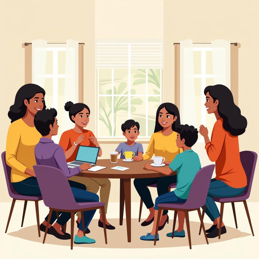 Family Support Group Meeting Provides Strength and Connection