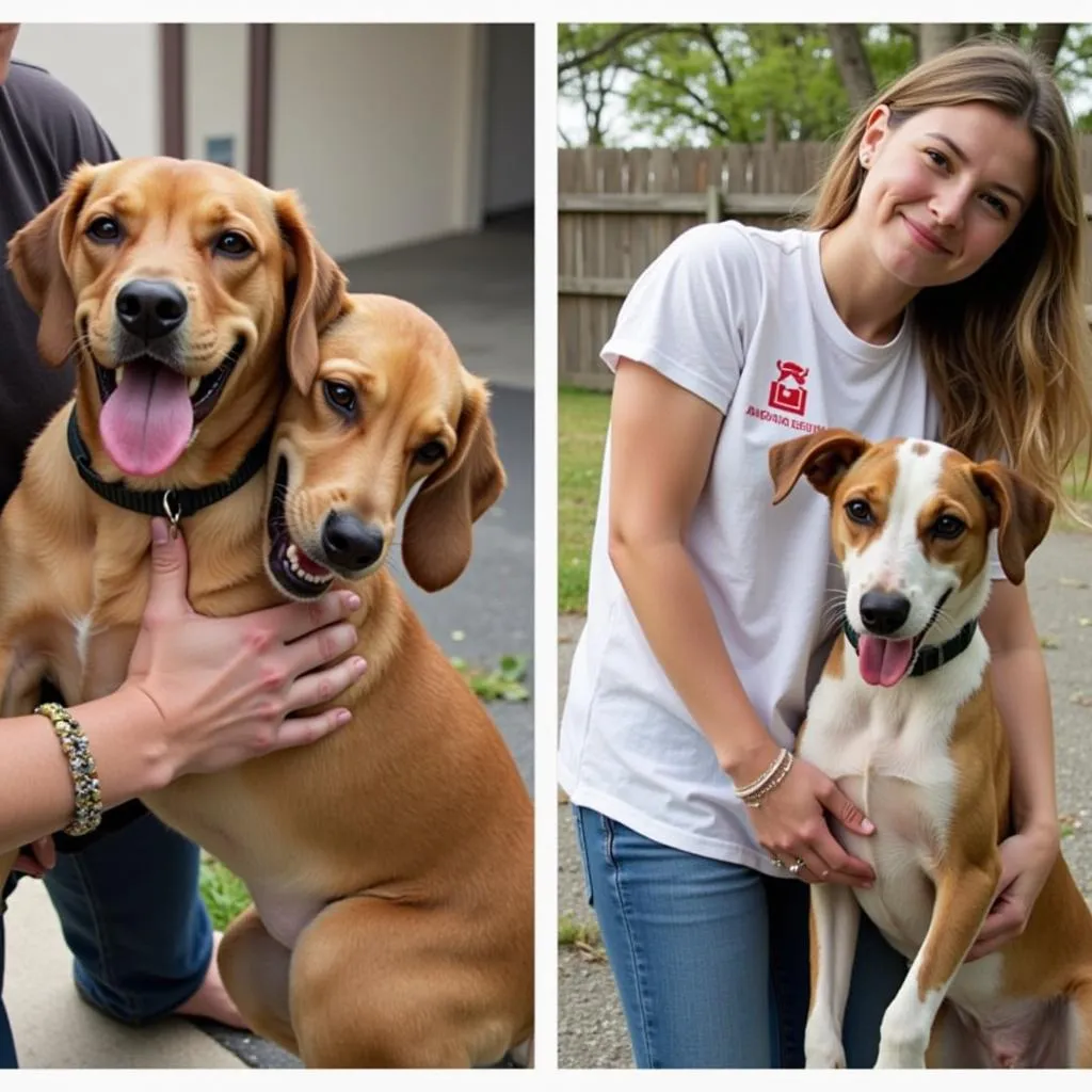 Fort Dodge Humane Society Volunteers Caring for Animals