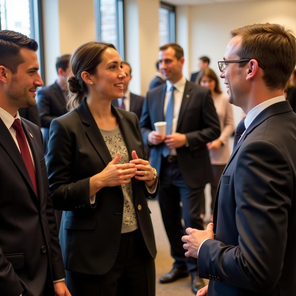 Networking Event at a Law School