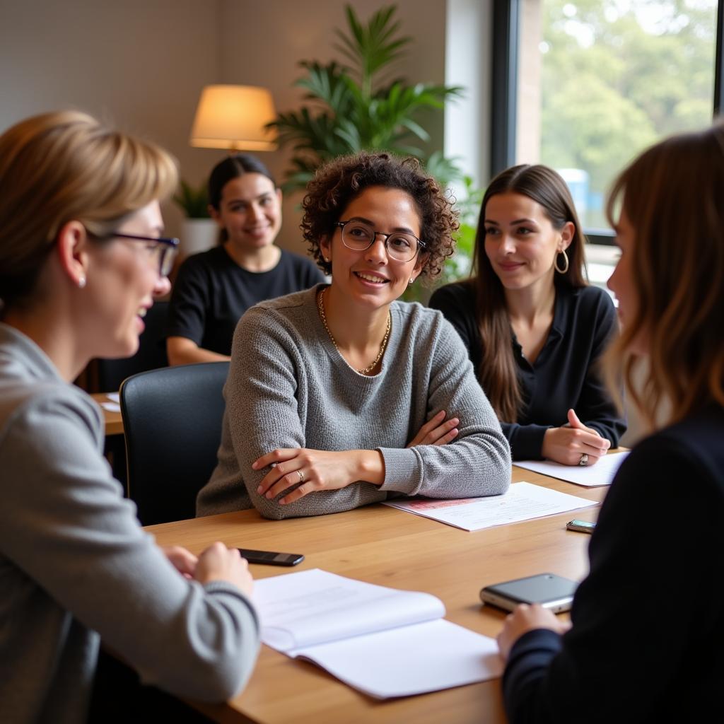 Female Protective Society Members Meeting