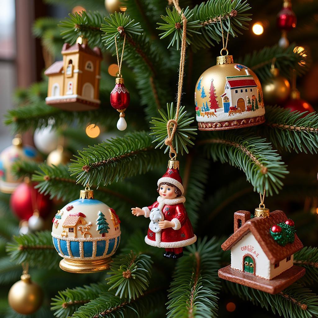 Festive holiday decorations adorn the Indiana Historical Society during the annual Festival of Trees.