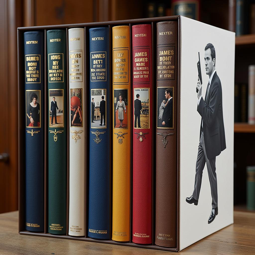 Folio Society James Bond Collection Display