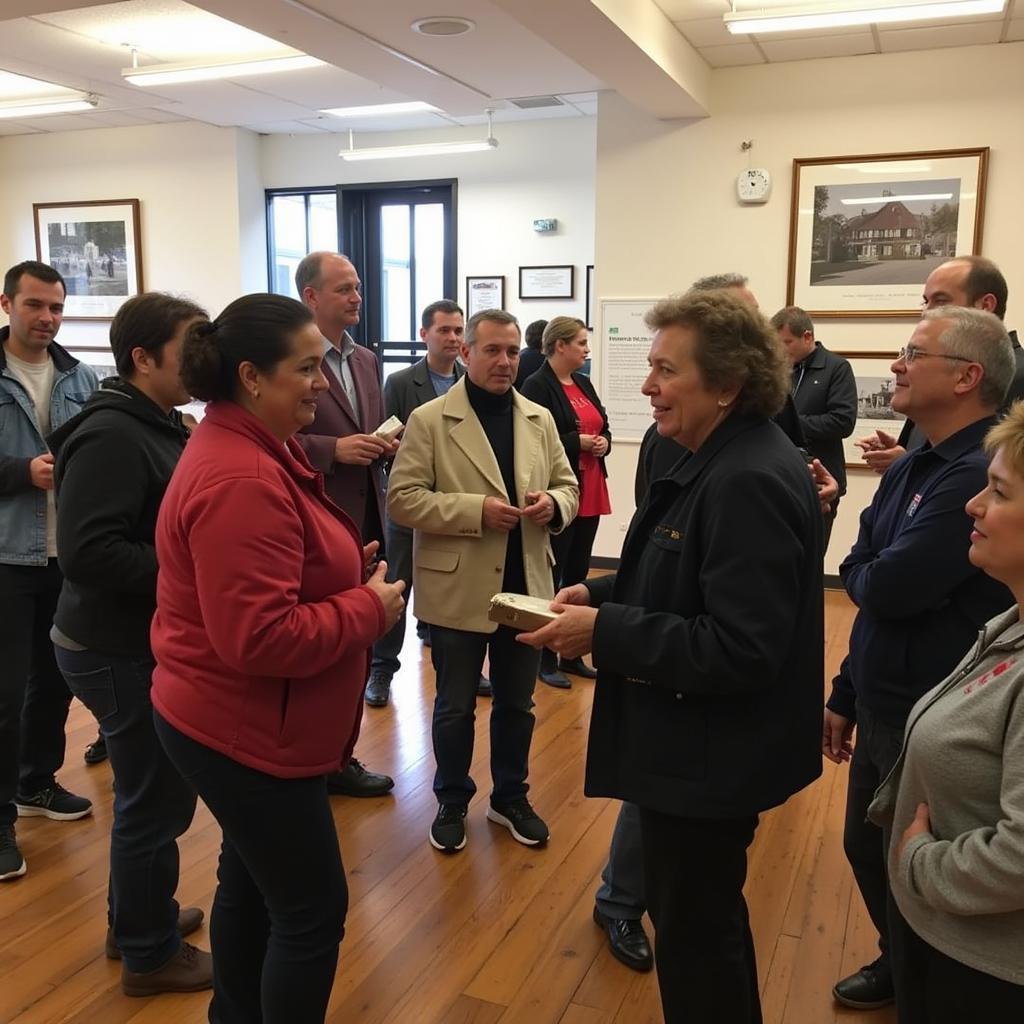 Community Gathering at Forest Park Historical Society